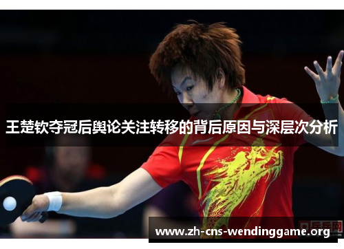王楚钦夺冠后舆论关注转移的背后原因与深层次分析 王楚钦夺冠后舆论关注转移的背后原因与深层次分析